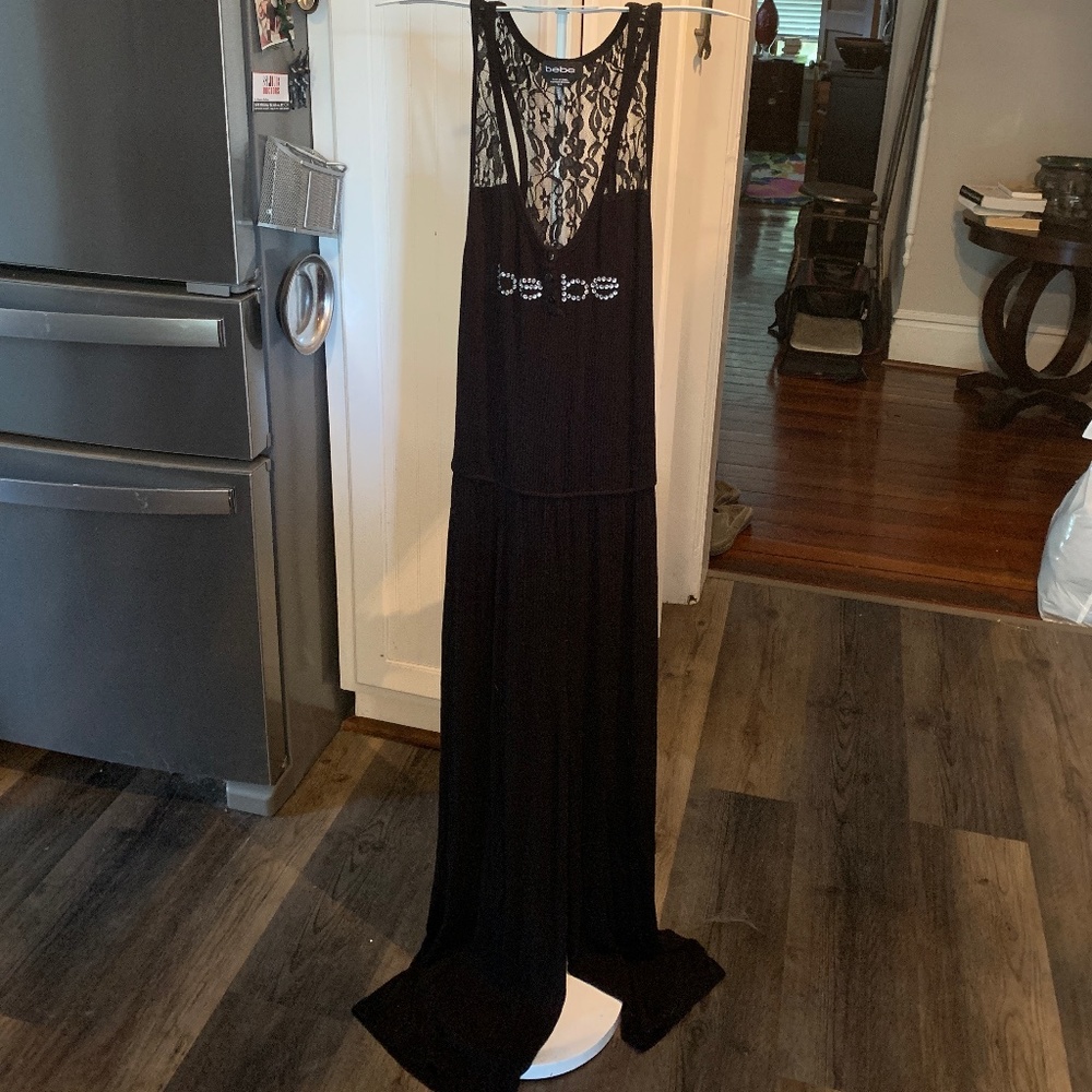 Bebe wide leg‎ jumpsuit. Worn 2x